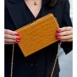 Gemre Yellow handbag "kuferek" with a chain Dratche | ePonuda.com