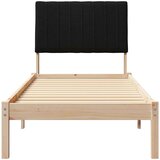  Okvir za krevet s uzglavljem Smeđa 80 x 200 cm tkanina | shoptok.hr