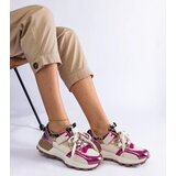 Gemre Pink sneakers adorned with animal motif Soria | ePonuda.com
