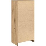 Ormarić s ladicom Artisan hrast 55,5x34x119,5 cm izrađeno drvo | shoptok.hr