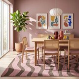 ESTE Rožnata/rjava preproga 160x230 cm Aurora &amp;ndash; Slike