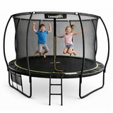  Trampolin 427 cm z zaščitno mrežo in lestvami - vrt | Shoptok.si
