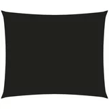  Jedro protiv sunca od tkanine Oxford pravokutno 6 x 7 m crno