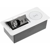 Gtv utičnica ugradna avaro plus 1xkonektor usb a+c. wifi punjač 1.5m