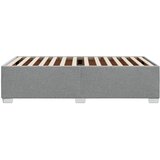 Okvir kreveta bez madraca svjetlosivi 90x200 cm od tkanine | shoptok.hr