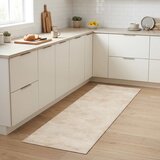  Kuhinjski Tepih kremasti beton 150 x 45 cm 100% poliamid Cijene