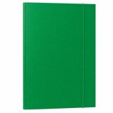  Cardboard Folder with Elastic Band, Lacquered, A4, 300 g/m2, Green | shoptok.hr