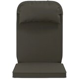  Jastuk za sunčanje 100% poliester Antracit 55 x 124 x 5 cm - Antracit Melange | shoptok.hr
