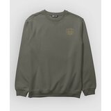 Salty Crew Tako Club Crew Pulover dusty olive Cene