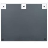  Zidno ogledalo bez okvira s LED svjetlima pravokutno stakleno | shoptok.hr