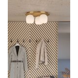 Eglo plafonjera Manzanares 900304, 3x E27, Ø45 cm, mesing/bijelo opalno staklo | shoptok.hr
