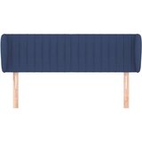  Uzglavlje s ušima plavo 147x23x78/88 cm od tkanine | shoptok.hr