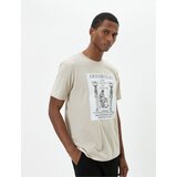Koton Motto Printed T-Shirt Slim Fit Crew Neck Short Sleeve Cotton | ePonuda.com