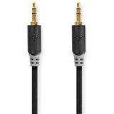Nedis CABW22000AT100, Stereo audio kabl, 3,5 mm muški, Pozlaceni, 10,0 m, Antracit | Eponuda.com