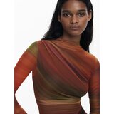 Desigual Haljina žuta / zelena / narančasta / crna | shoptok.hr