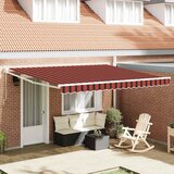  Skrovita tenda Žuta i narančasta 400 × 350 cm | shoptok.hr