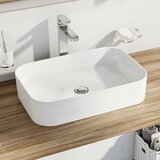Ravak XJX01155002 Ceramic Slim 55 x 37 cm pravokotni nadpultni umivalnik | Shoptok.si
