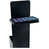  Držač toaletnog papira s držačem za pametni telefon Yoni, mat crni | shoptok.hr