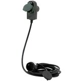 REV Produžni kabel Powersplit (10 m, Crne boje, IP44, H05RR-F) | shoptok.hr