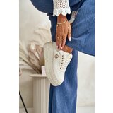 Boto PM1 Sneakers Women's Sports Shoes Insulated On Massive Sole Beige Ardiela | Shoptok.si