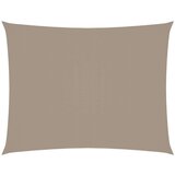vidaXL senčno jadro oksford blago pravokotno 2,5x4 m taupe | Shoptok.si