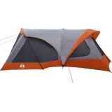 Obiteljski šator Siva i narančasta 550 x 555 x 208 cm - Siva i narančasta | shoptok.hr