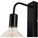  Zidna svetiljka ASTRID 1xE27/60W/230V u sjajnoj crnoj boji | Eponuda.com