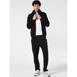 Champion Authentic Athletic Apparel Jopa na zadrgo črna / bela | Shoptok.si