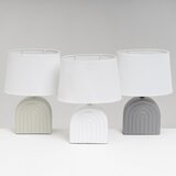 Casa Selección Bijela stolna lampa keramička s tekstilnim sjenilom (visina 31 cm) – | shoptok.hr
