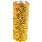 INF Poliestrska votla vrvica za zavijanje daril - 16-pramenska ploska vrvica Gold, (5000078480) | Shoptok.si