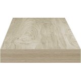  Plutajuće zidne police 2 kom boja hrasta 60 x 23,5 x 3,8 cm MDF | Eponuda.com