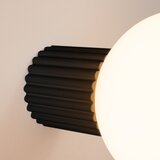 Sollux Črna stenska svetilka ø 12 cm Orbital – | Shoptok.si