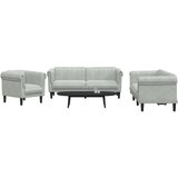 vidaXL 3-dijelni set sofa svjetlosivi baršunasti Cijene