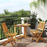  3-dijelni sklopivi vrtni blagovaonski set od drva bagrema | shoptok.hr