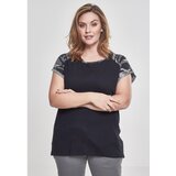 Urban Classics Ladies Contrast Raglan Tee black/darkcamo Cijene