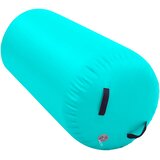  Gimnastički valjak na napuhavanje s crpkom 120x75 cm PVC zeleni | shoptok.hr