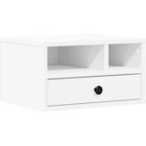  Stalak za pisač bijeli 40x32x22,5 cm od konstruiranog drva | shoptok.hr