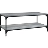  Klubska mizica siva sonoma 80x50x40 cm inženirski les, (20712419) | Shoptok.si