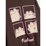 Sinsay Oversize gornji dio trenirke okruglog izreza s printom Pusheen | shoptok.hr