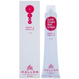 Kallos KJMN Cream Hair Colour Keratin & Argan Oil barva za lase s keratinom in arganovim oljem odtenek 11.20 Bery Light Blonde 100 ml Cene