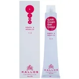 Kallos KJMN Cream Hair Colour Keratin & Argan Oil barva za lase s keratinom in arganovim oljem odtenek 11.20 Bery Light Blonde 100 ml