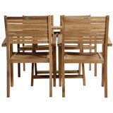 Hartman Vrtni stol od masivne tikovine 70x120 cm Skagen – | shoptok.hr