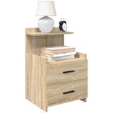 vidaXL Noćni ormarići 2 kom s 2 ladice Sonoma hrast 40x36,5x62 cm Cijene