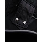 Ombre Men's jacket with high collar and fleece lining - black | shoptok.hr
