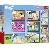 Trefl Bluey 10u1 puzzle set - Cijene