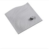 INF Silikonska zaščita za odtok - srček, proti vonjavam, 15cm x 15cm x 1cm Grey, (5000253877) | Shoptok.si