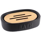 Tendance Posuda za sapun TENDANCE Bath Dolomit, bambus/crna Cijene