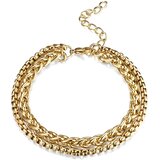 IZMAEL Narukvica EA-32657 Double - Zlatna | shoptok.hr