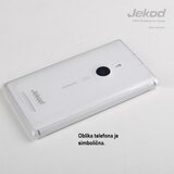 Jekod silikonski ovitek Nokia Lumia 630 / 635 prozorno črn TPU/T + Zaščitna folija | Shoptok.si