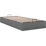  Okvir za krevet bez madraca tamnosivi 90x200 cm od tkanine | shoptok.hr